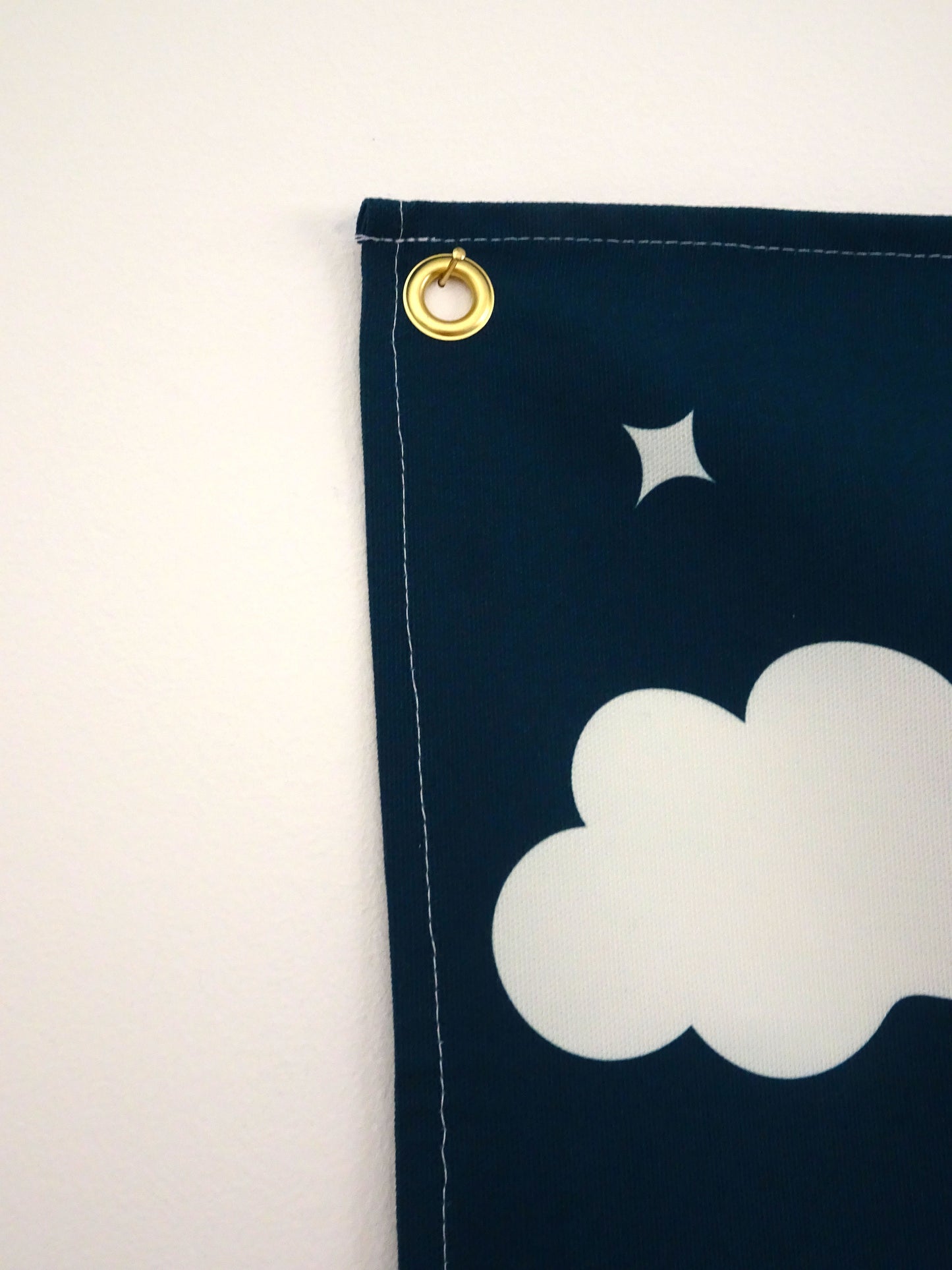 Story Time Cotton Wall Hanging (Blue)