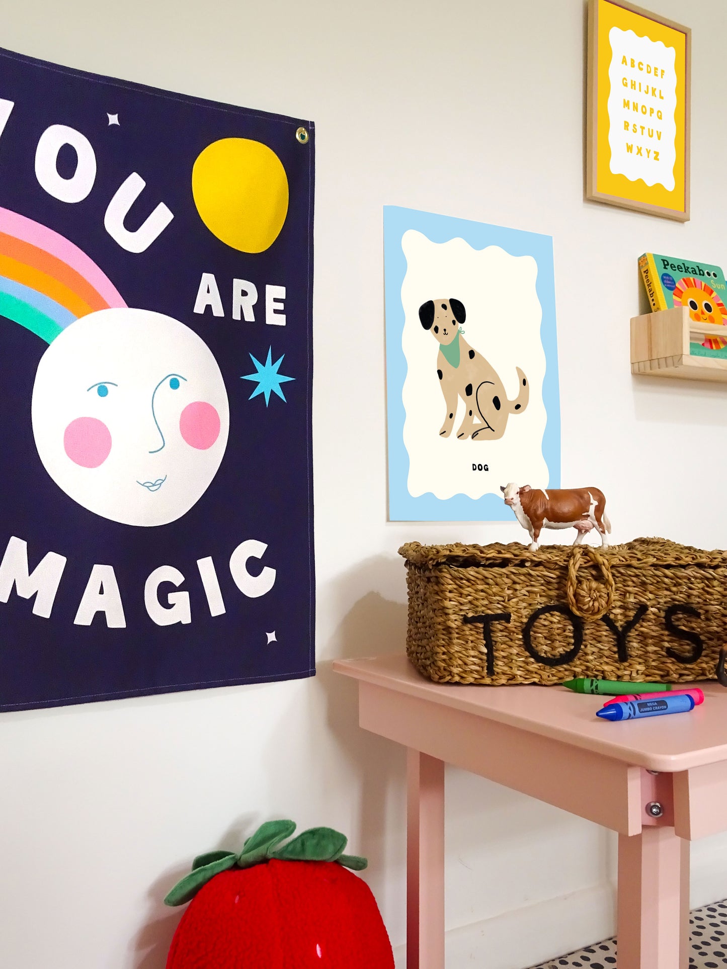 You Are Magic Cotton Wall Hanging (Dark Blue)