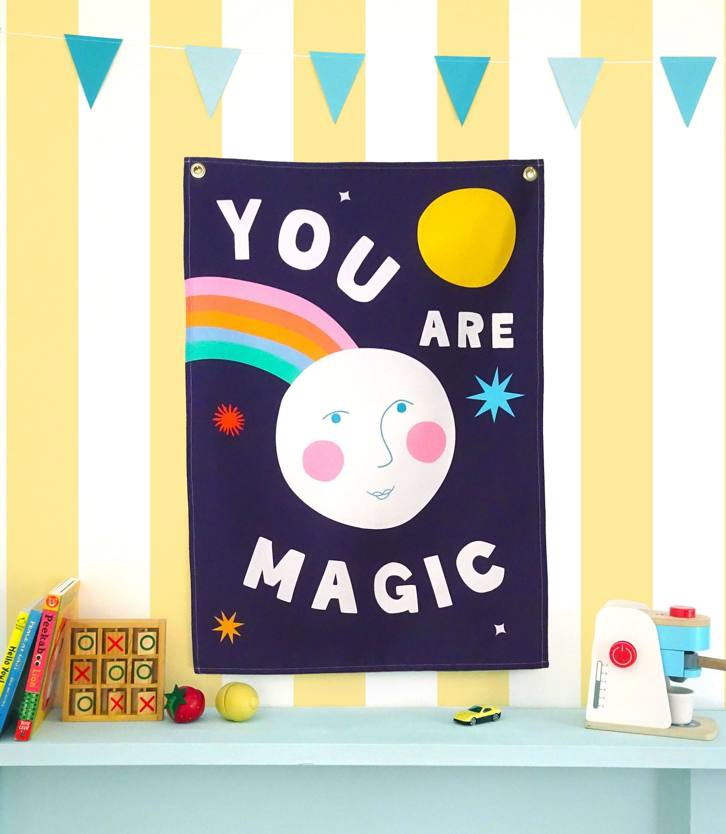 You Are Magic Cotton Wall Hanging (Dark Blue)