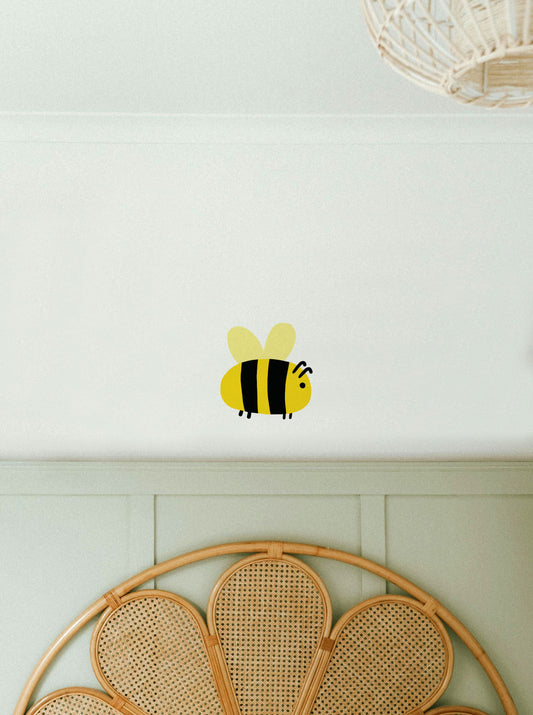 15 Large Bumblebee Fabric Wall Stickers