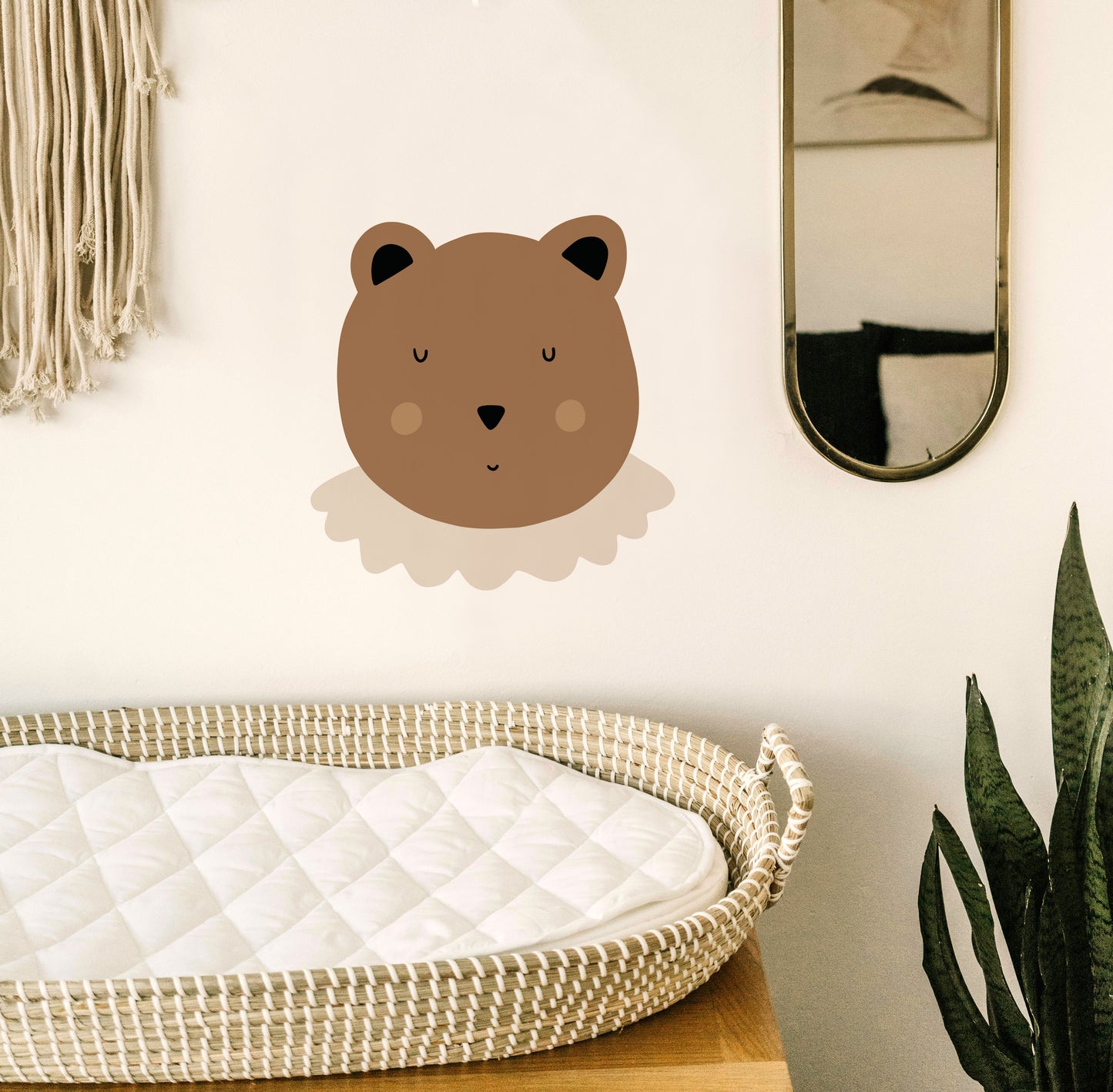 Cute Vintage Bear Wall Sticker