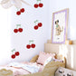 6 Large Cherry Wall Stickers