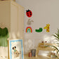 Animals and Bugs Fabric Wall Stickers