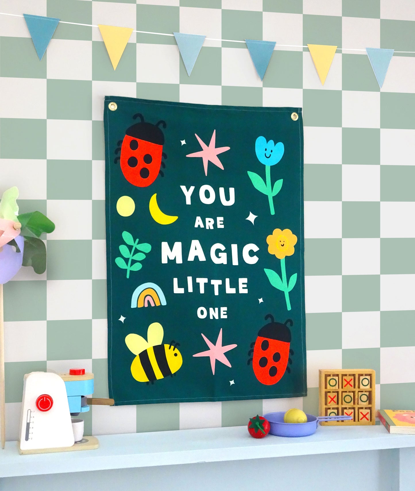 You Are Magic Little One Cotton Wall Hanging